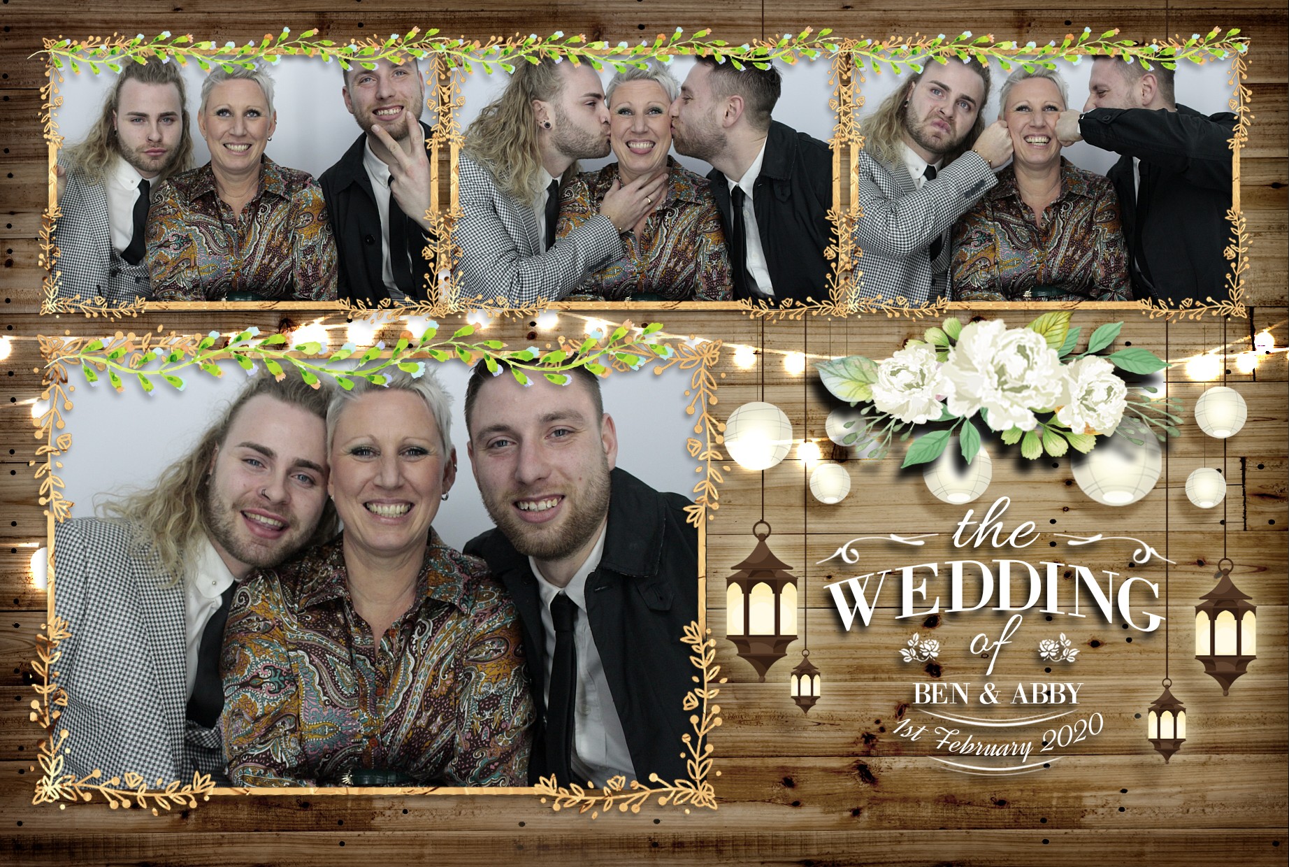 Ben & Abby’s Wedding  | View more photos from the event at gallery.myphotoboothexperience.co.uk/u/MyPhotoBoothExperienceLtd/Ben-Abby’s-Wedding